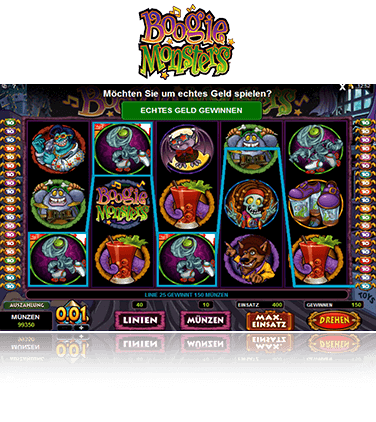 Microgaming Boogie Monsters Spiel