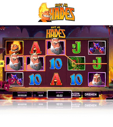 Microgaming Hot as Hades Spiel