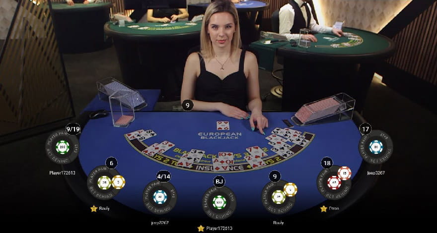 Live Blackjack Game