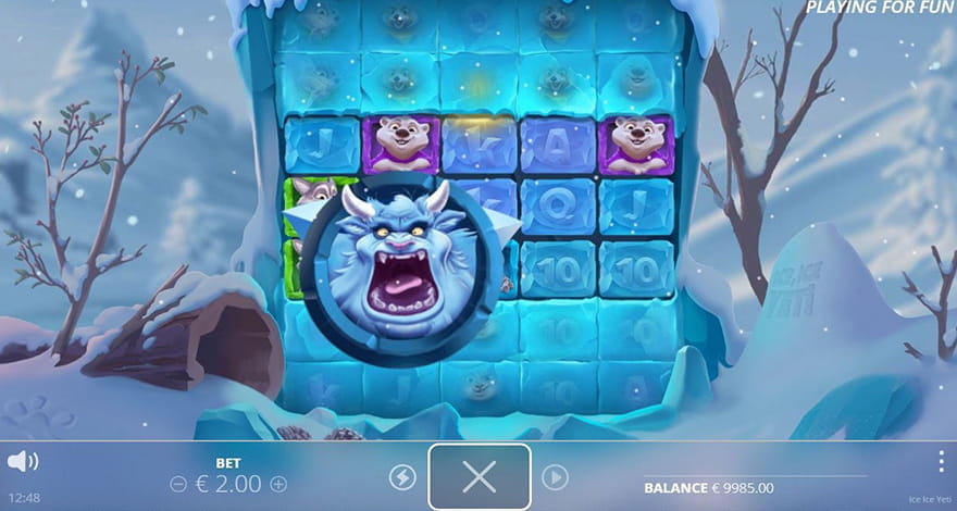 Snow Slots Ice Ice Yeti