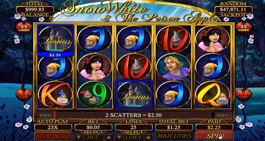 Snow White and the Poison Apple Slot by Betsoft